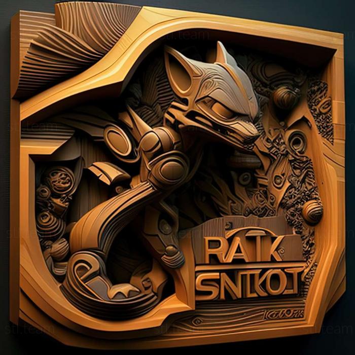 3D model Ratchet Clank Nexus game (STL)